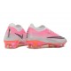 Scarpa Nike Air Zoom Mercurial Vapor 17 Elite FG Rosa Argento