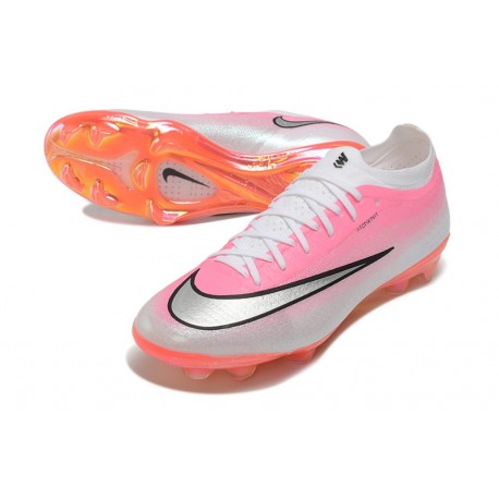 Scarpa Nike Air Zoom Mercurial Vapor 17 Elite FG Rosa Argento