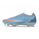 Nike Scarpe Zoom Mercurial Vapor XVII Elite FG Blu Arancione