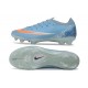 Nike Scarpe Zoom Mercurial Vapor XVII Elite FG Blu Arancione
