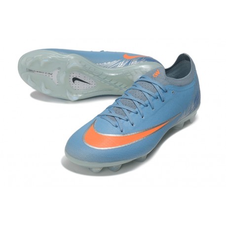 Nike Scarpe Zoom Mercurial Vapor XVII Elite FG Blu Arancione