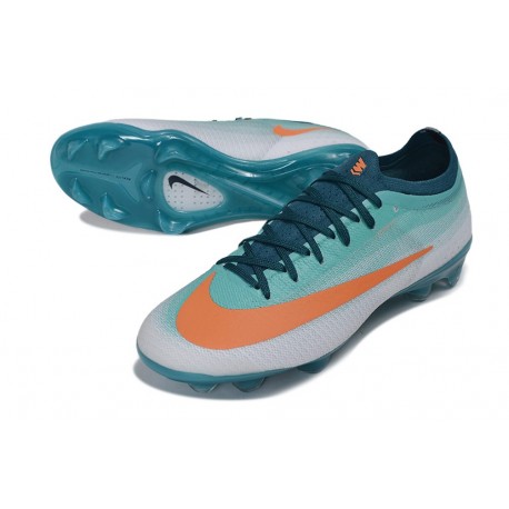Nike Scarpe Zoom Mercurial Vapor XVII Elite FG Verde Arancione