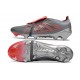 adidas Predator Elite Foldover Tongue FG Grigio Rosso