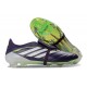 adidas Predator Elite Foldover Tongue FG Nero Bianco Verde