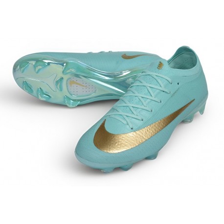Scarpa da Calcio Nike Mercurial Vapor 17 Elite FG Verde luminescente Mtlc Oro