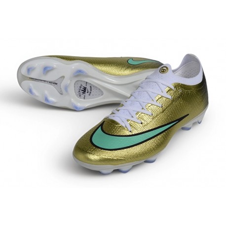 Scarpa da Calcio Nike Mercurial Vapor 17 Elite FG Oro Verde