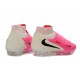 Nike Phantom 6 Elite High FG Scarpe Rosa Bianco