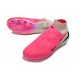 Nike Phantom 6 Elite High FG Scarpe Rosa Bianco