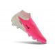 Nike Phantom 6 Elite High FG Scarpe Rosa Bianco