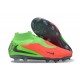 Nike Phantom 6 Elite High FG Scarpe Hot Punch Nero Verde Strike