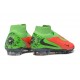 Nike Phantom 6 Elite High FG Scarpe Hot Punch Nero Verde Strike