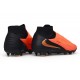 Nike Phantom 6 Elite High FG Scarpe BRT Cremisi Sfumato Nero