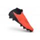 Nike Phantom 6 Elite High FG Scarpe BRT Cremisi Sfumato Nero