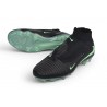 Nike Phantom 6 Elite High FG Scarpe Nero Verde trasparente
