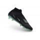 Nike Phantom 6 Elite High FG Scarpe Nero Verde trasparente
