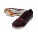 Scarpe da Calcio Nike Phantom 6 Elite Low FG Borgogna Crush Univ Rosso Fossil