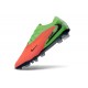 Scarpe da Calcio Nike Phantom 6 Elite Low FG Hot Punch Nero Verde Strike