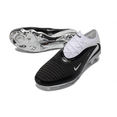 Scarpe da Calcio Nike Phantom 6 Elite Low FG Nero Bianco