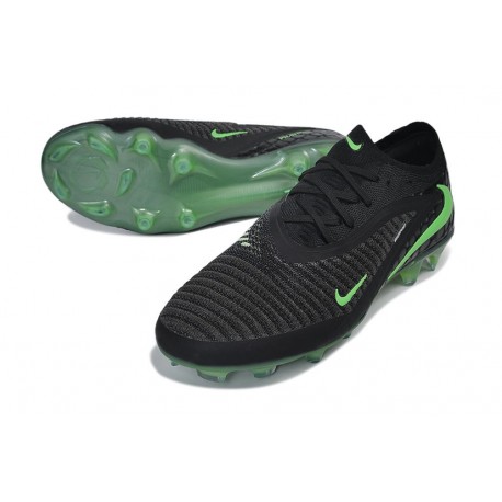 Scarpe da Calcio Nike Phantom 6 Elite Low FG Nero Illusion Verde
