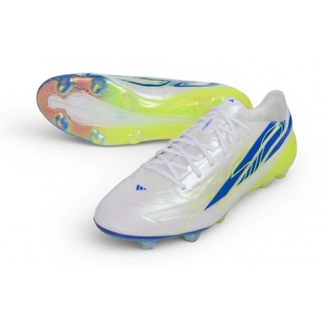 Scarpe adidas F50 Hyperfast FG Nuovo Bianco Blu