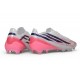 Scarpe adidas F50 Hyperfast FG Nuovo Bianco Rosa Nero
