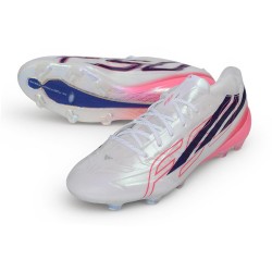 Scarpe adidas F50 Hyperfast FG Nuovo Bianco Rosa Nero