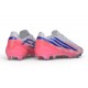 Scarpe adidas F50 Hyperfast FG Nuovo Ftwr Bianco Solar Viola Solar Turbo