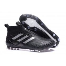 Scarpa Adidas ACE 17+ PureControl FG Uomo - Nero Metallico