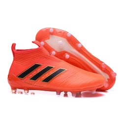 Adidas ACE 17+ PureControl FG Scarpe da Calcio Uomo - Arancio Nero