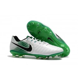 Nike Tiempo Legend VII FG Scarpe da Calcio Uomo - Bianco Verde