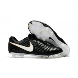 Nike Tiempo Legend VII FG Scarpe da Calcio Uomo - Nero Bianco