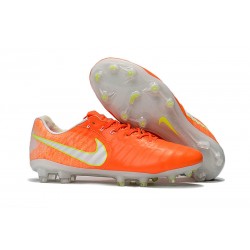 Nike Scarpa Tiempo Legend 7 FG Canguro - Arancio Bianco