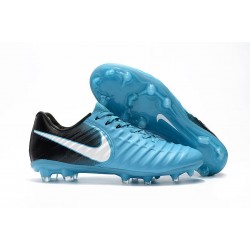 Scarpe da Calcio Nike Tiempo Legend VII FG ACC - Blu Bianco