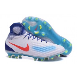 Nike Scarpa Magista Obra 2 FG ACC Uomo - Bianco Blu Rosso