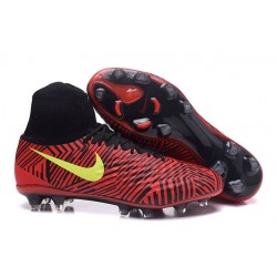 Nike Scarpa Magista Obra 2 FG ACC Uomo - Rosso Giallo