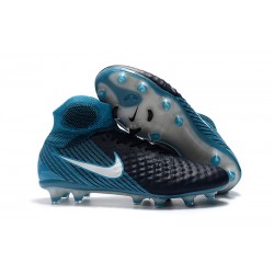 Nike Magista Obra 2 FG Scarpe da Calcetto - Nero Blu