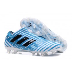 Adidas Nemeziz Messi 17 + 360 Agility FG - Bianco Blu Nero