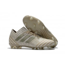 adidas Nemeziz Messi 17.1 FG Scarpe da Calcio - Bianco Oro