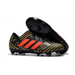 adidas Nemeziz Messi 17.1 FG Scarpe da Calcio - Nero Arancio