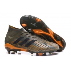 adidas Predator 18.1 FG Scarpe da Calcio - Verde Nero Naranja