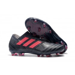 Leo Messi Scarpa Adidas Nemeziz 17 + 360 Agility FG - Nero Rosa