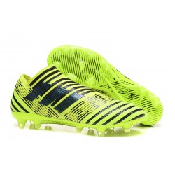 Leo Messi Scarpa Adidas Nemeziz 17 + 360 Agility FG - Verde Nero