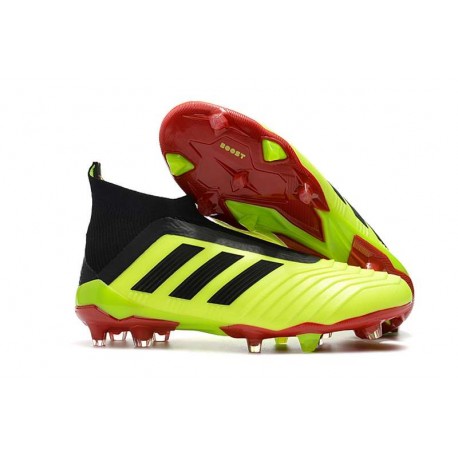 Scarpe Calcio Adidas Predator 18+ FG - Giallo Nero