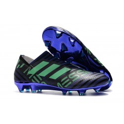 Scarpe Nuovo Adidas Nemeziz 17 + 360 Agility FG - Nero Viola Verde