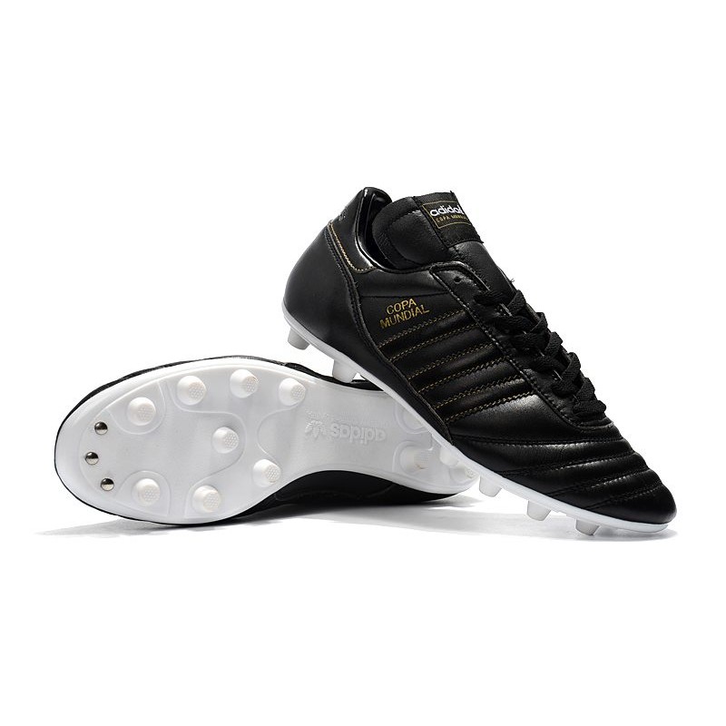 adidas Copa Mundial FG Nuovo Scarpe da Calcio - Nero Oro