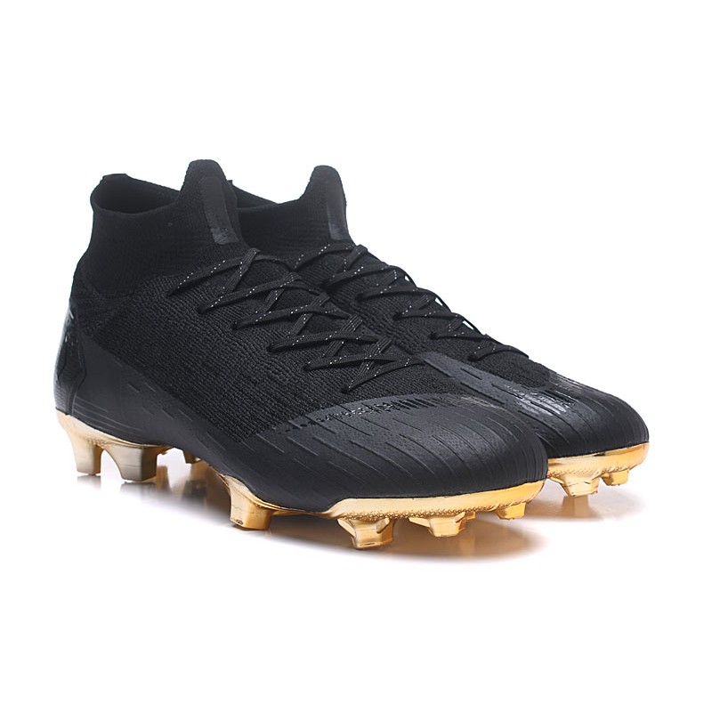 nike mercurial nere e oro