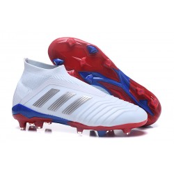 Adidas Predator Telstar 18+ FG Scarpa da Calcio Bianco Argento