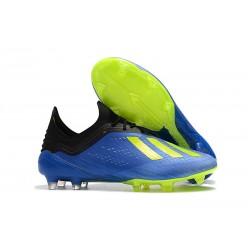 adidas X 18.1 FG Scarpa da Calcio - Blu Verde