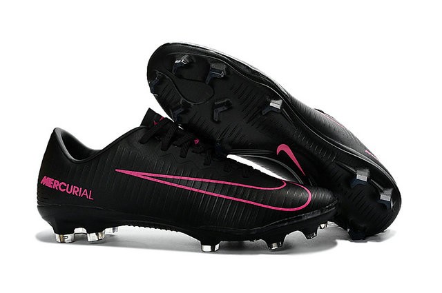 nike rosa y negro