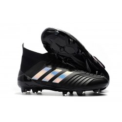 Scarpa Uomo adidas Predator 18.1 FG Nero Argento